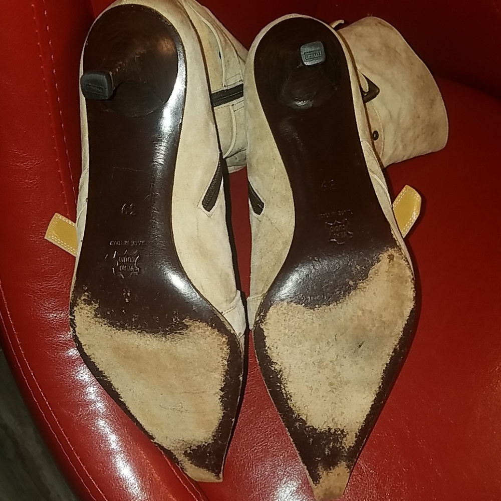 Suede Booties - Picture 7 of 8
